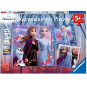 Puzzel Frozen 2 Disney De Reis Begint 3 x 49 stukjes - RAVENSBURGER 50116